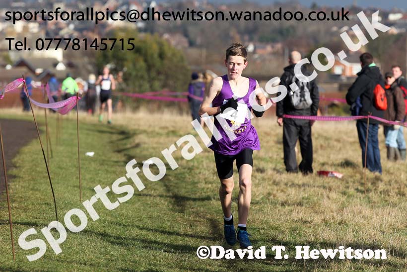 Durham Schools Cross Country, Meadowfield Leisure Centre, Meadowfield. Photo: David T. Hewitson/Sports for All Pics